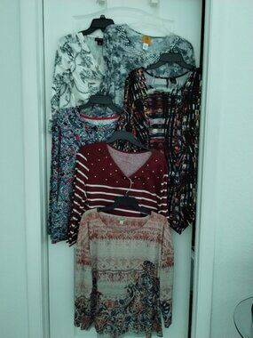 6 ladies tops